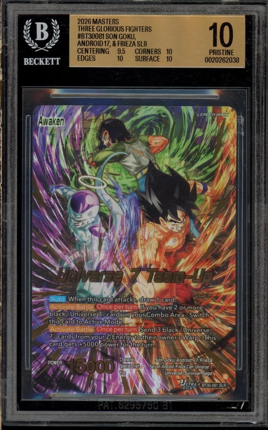 Son Goku, Android 17, & Frieza Slr