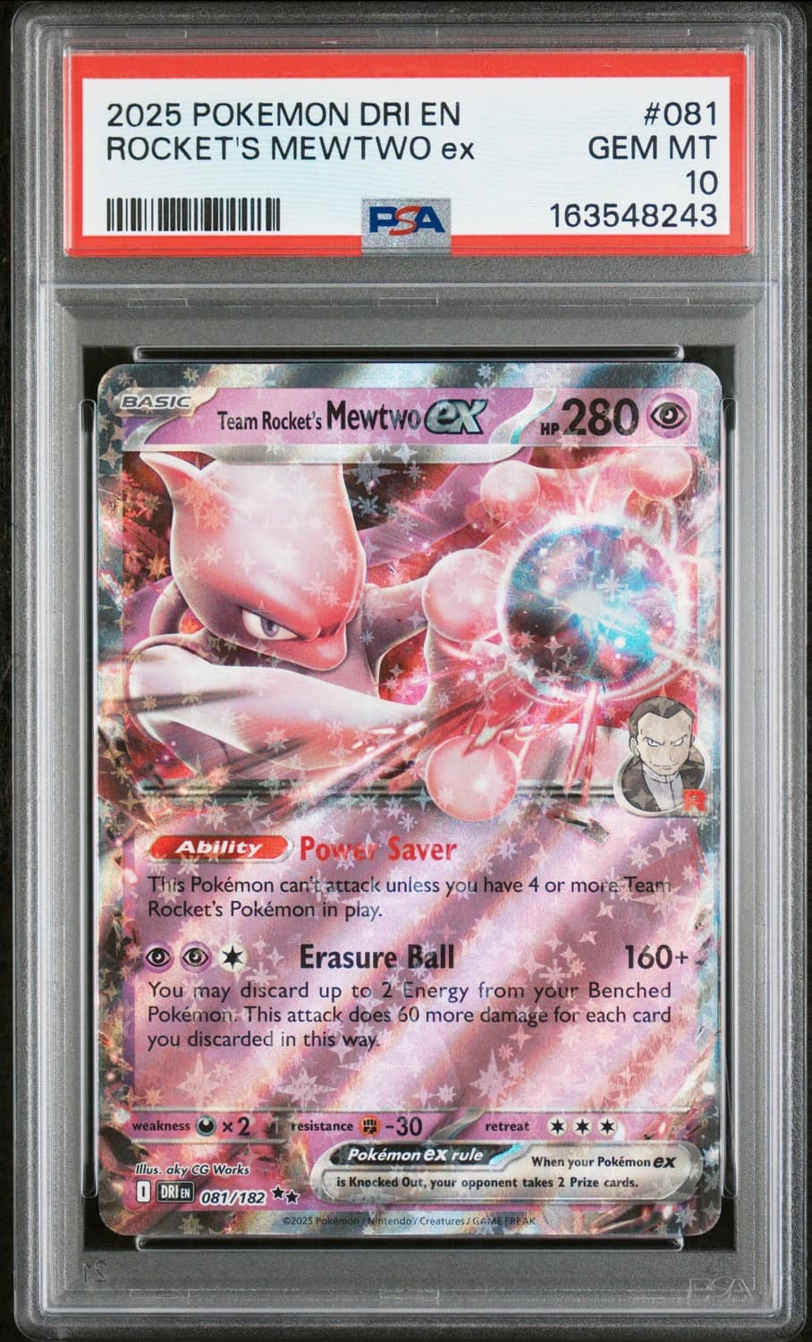 Rocket'S Mewtwo Ex