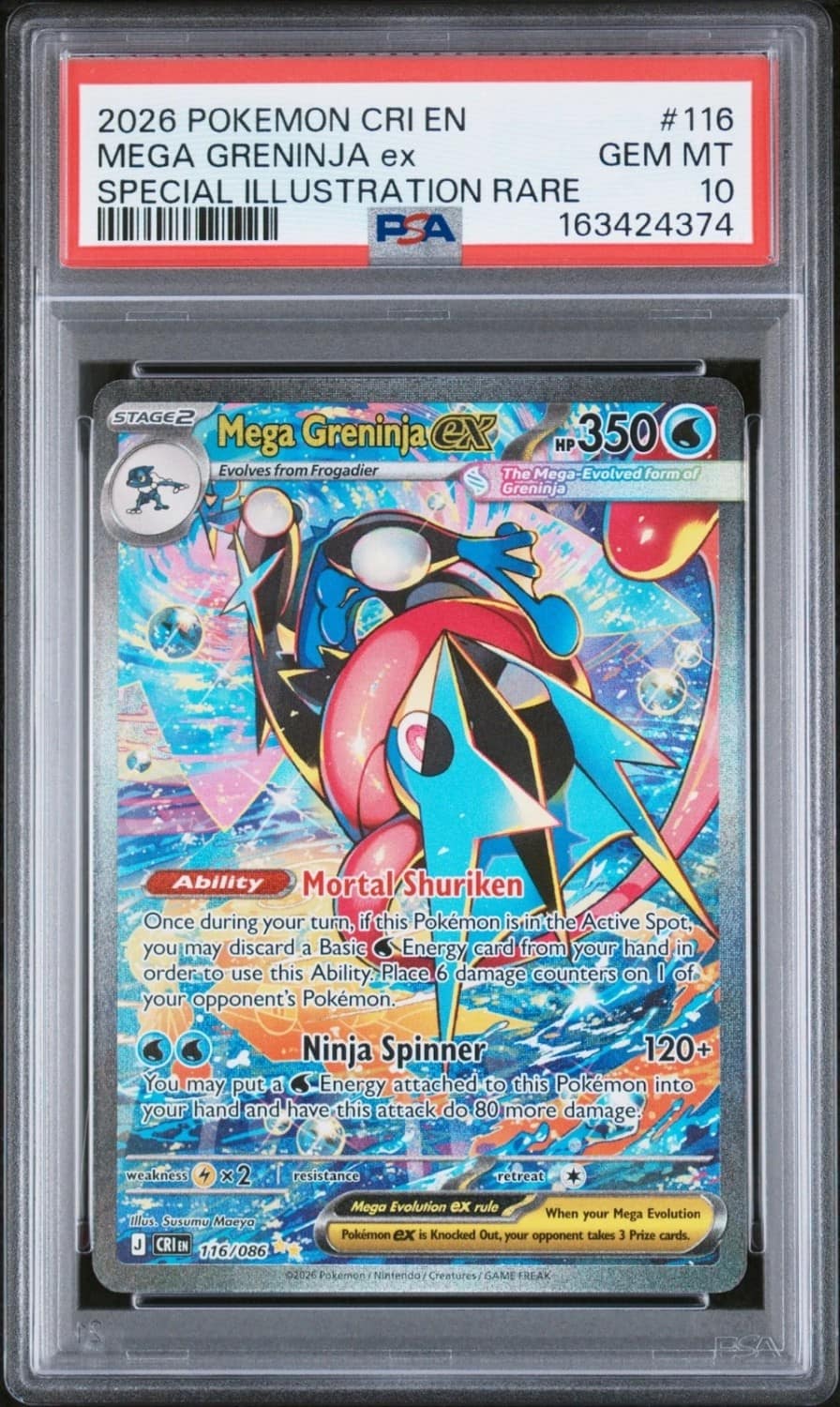 Mega Greninja Ex