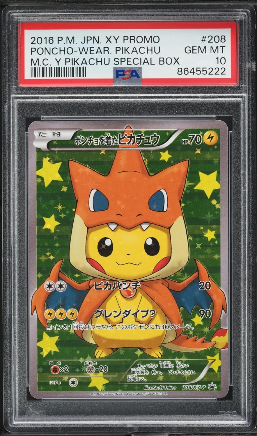 Poncho-Wearing Pikachu