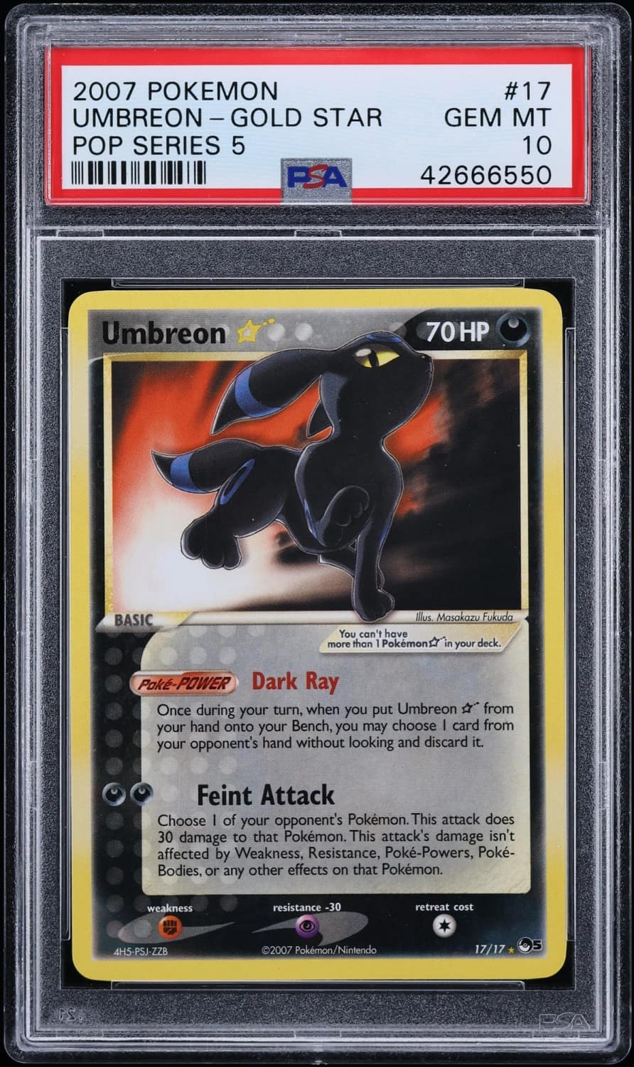 Umbreon-Gold Star