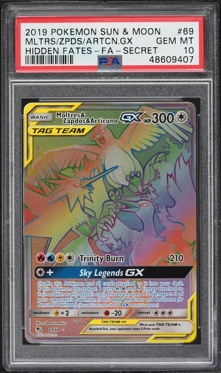 Moltres & Zapdos & Articuno Gx