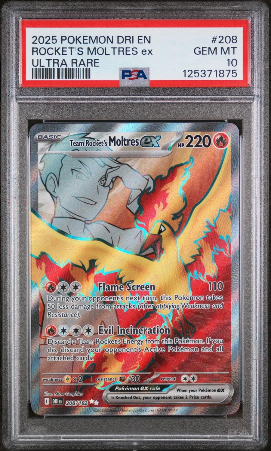 Rocket'S Moltres Ex