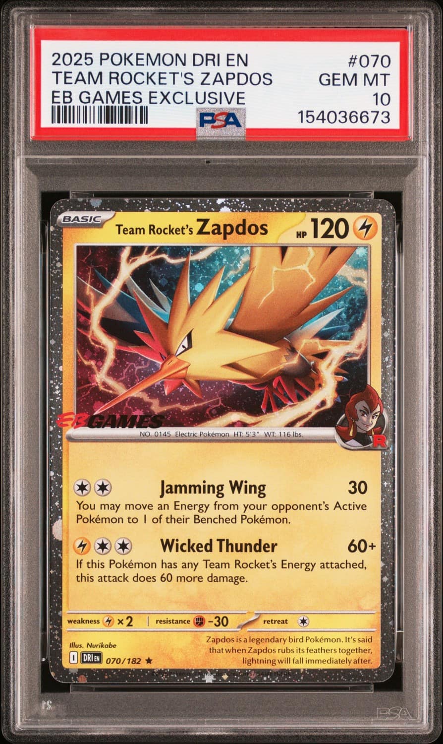 Team Rocket'S Zapdos