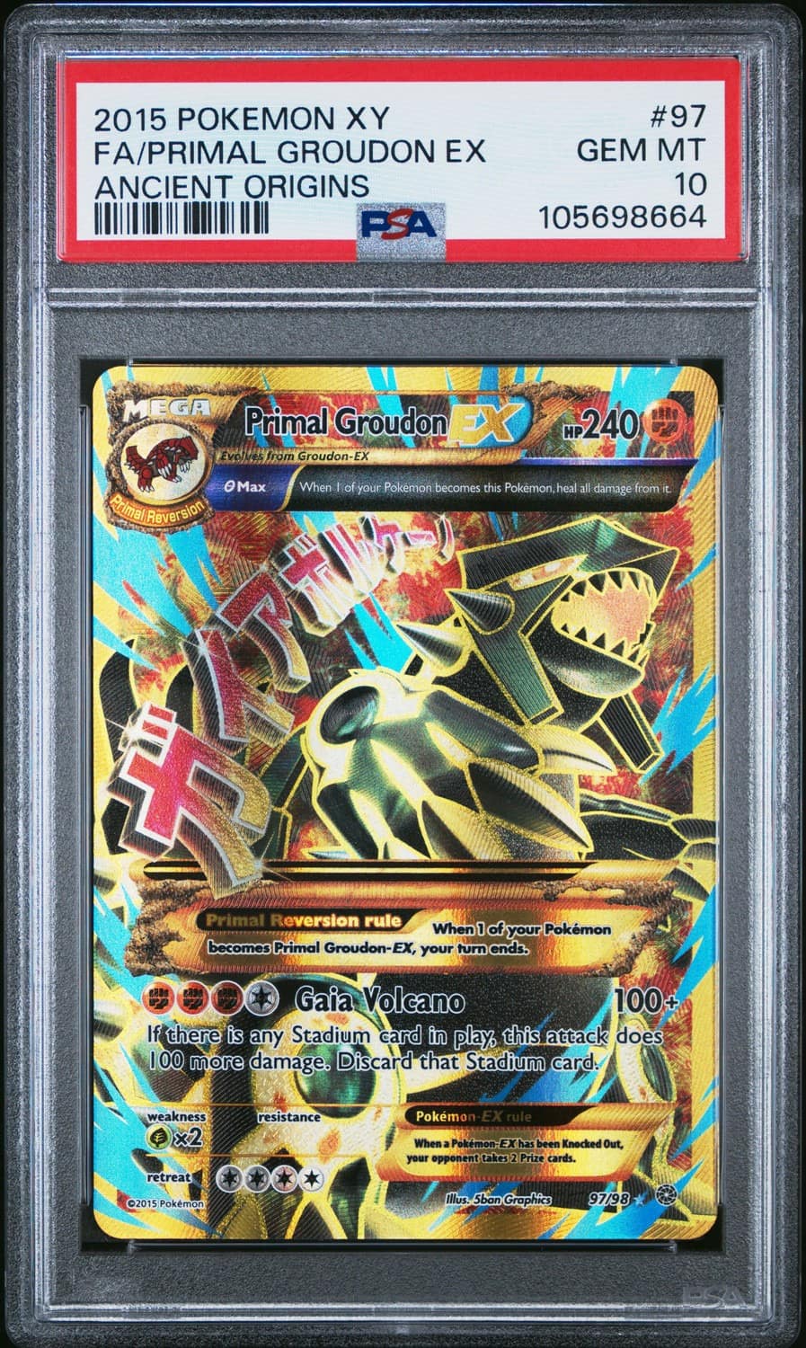 Primal Groudon Ex