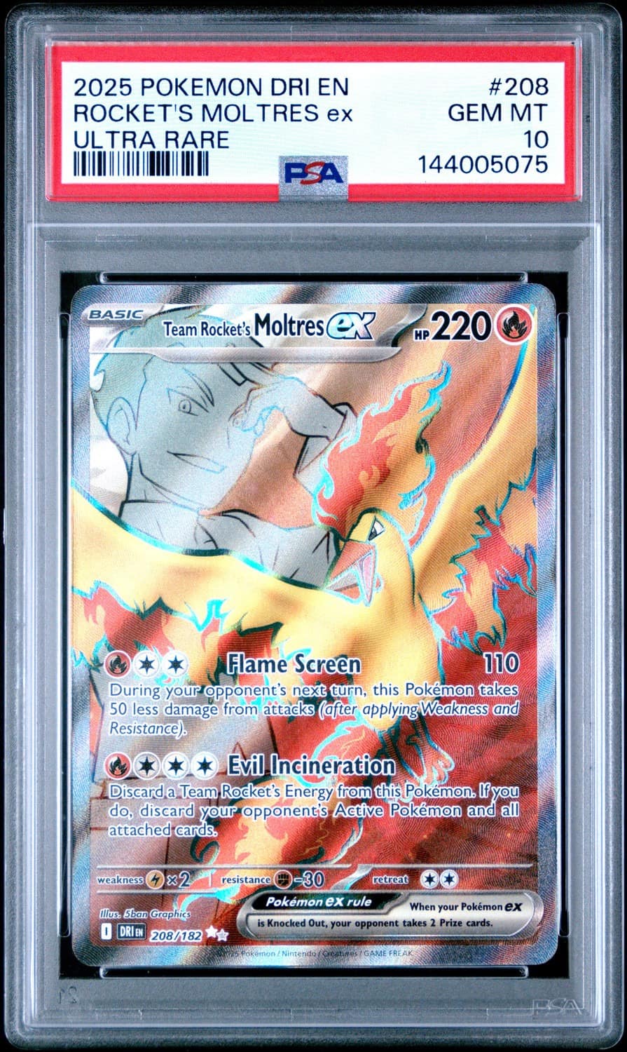 Rocket'S Moltres Ex