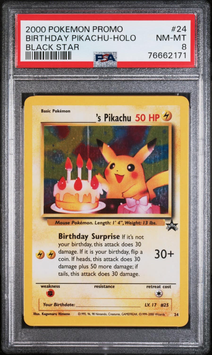 Birthday Pikachu
