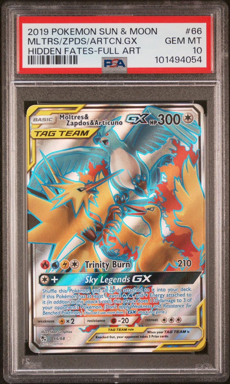 Moltres & Zapdos & Articuno Gx