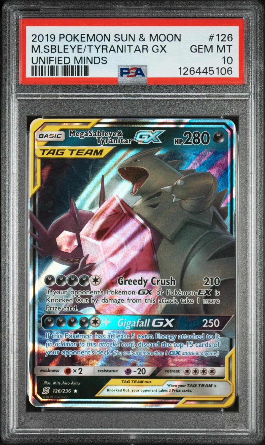 Mega Sableye & Tyranitar Gx