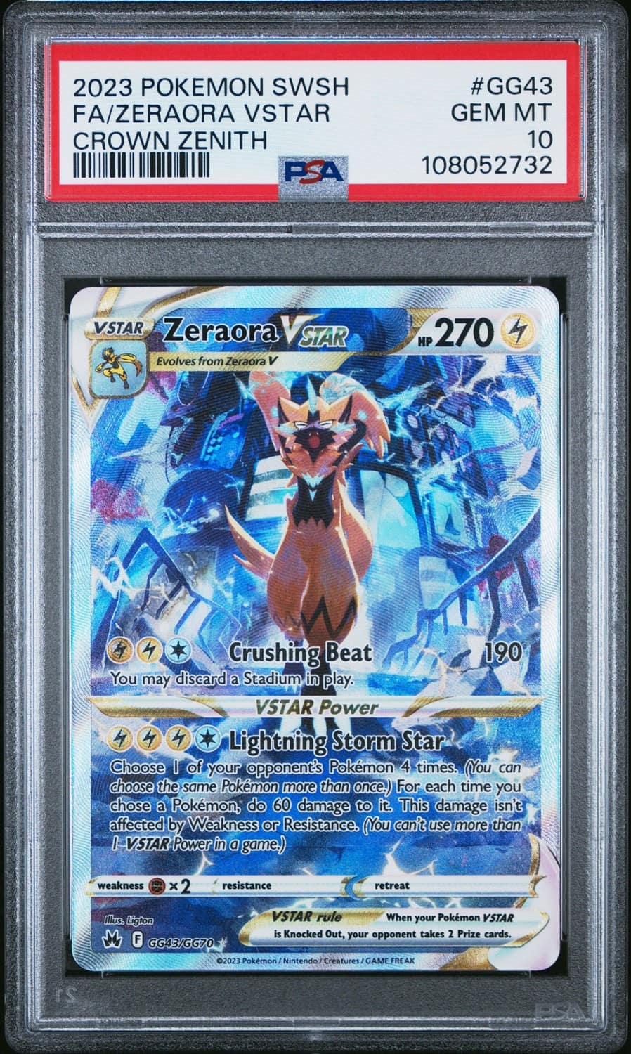 Zeraora Vstar