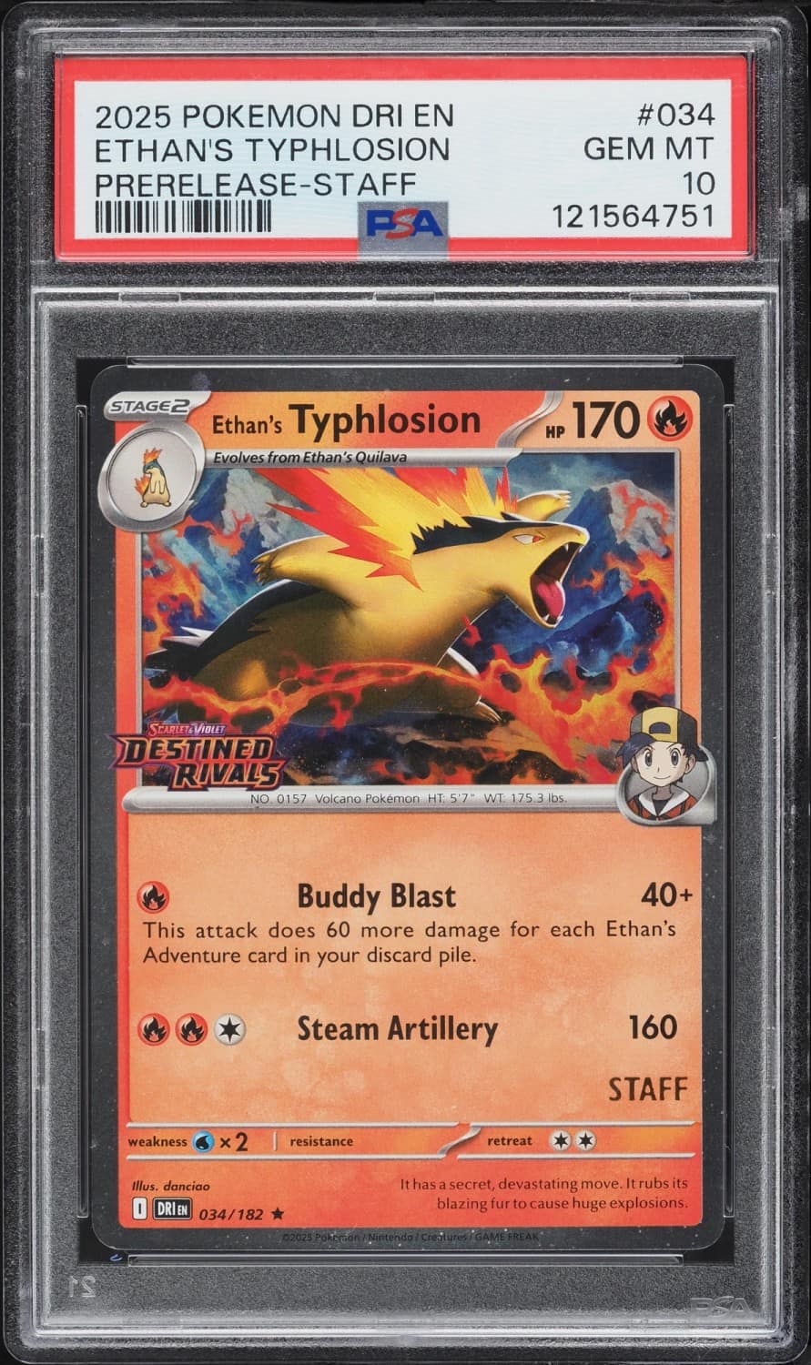 Ethan'S Typhlosion