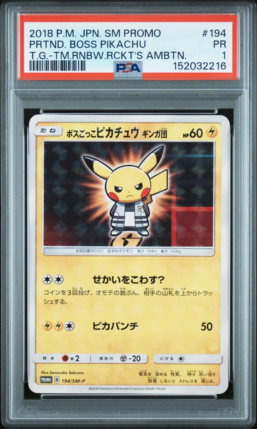 Prtnd. Boss Pikachu