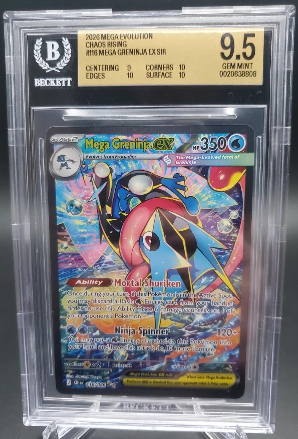 Mega Greninja Ex
