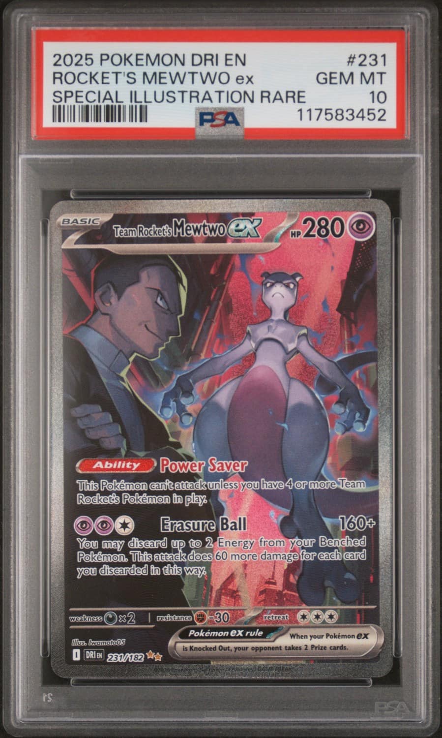 Rocket'S Mewtwo Ex