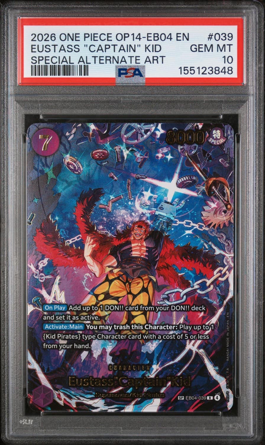 Eustass "captain" Kid