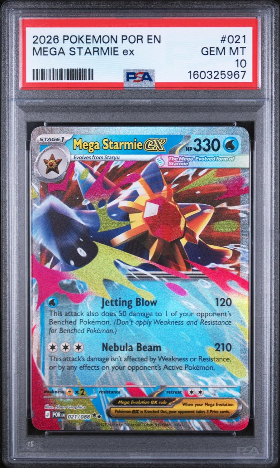Mega Starmie Ex