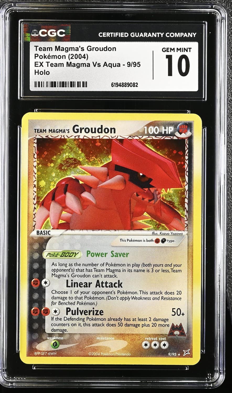 Magma'S Groudon