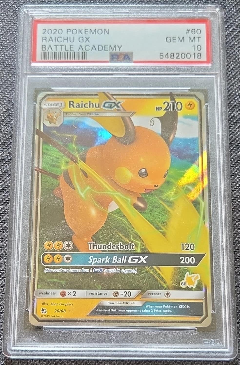 Raichu Gx