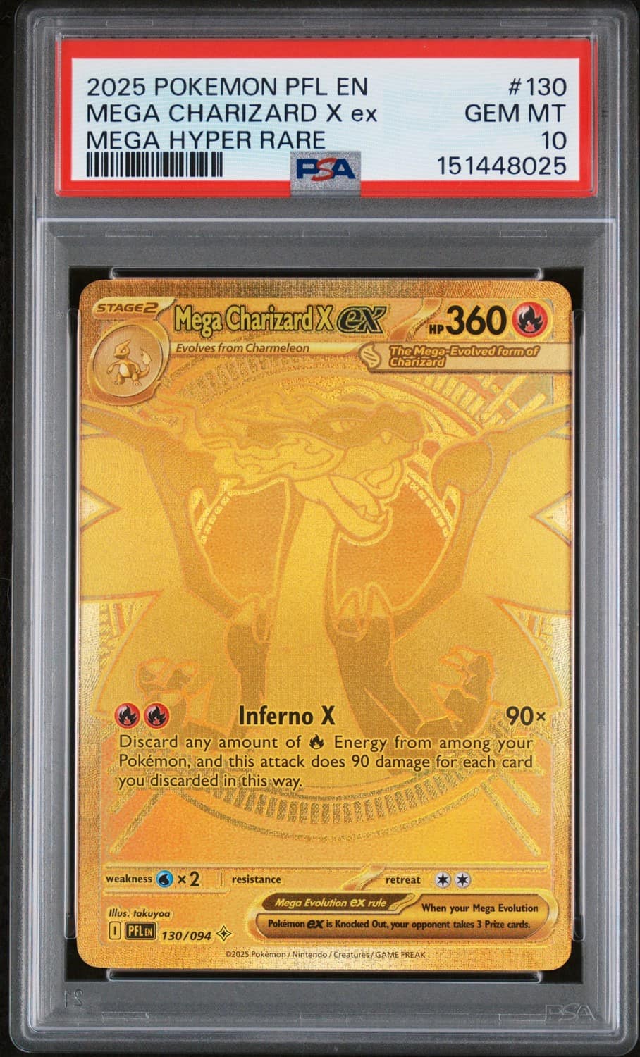 Mega Charizard X Ex