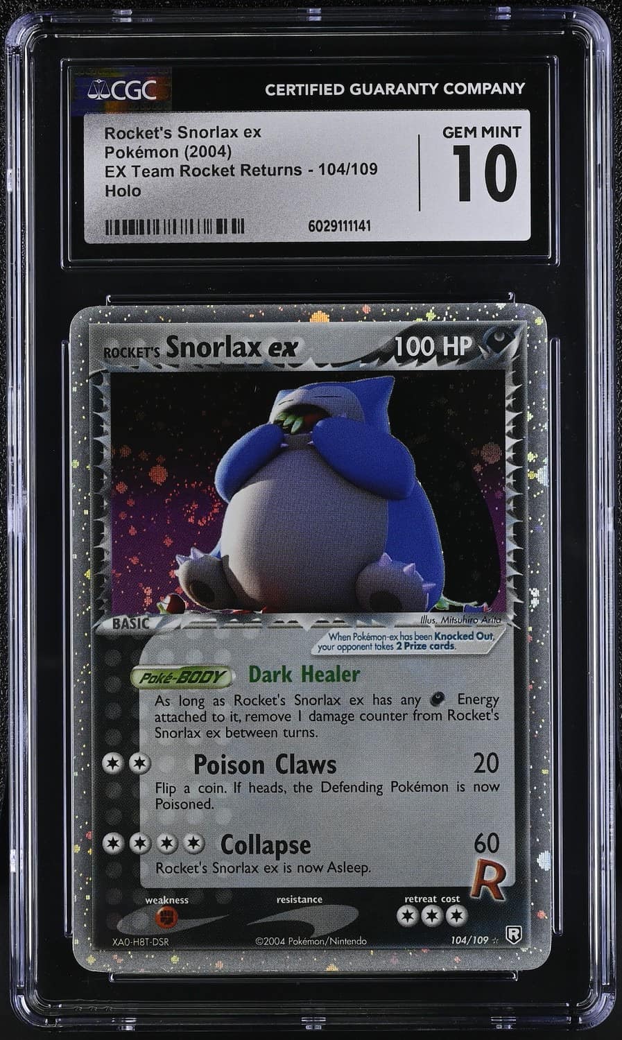 Rocket'S Snorlax Ex