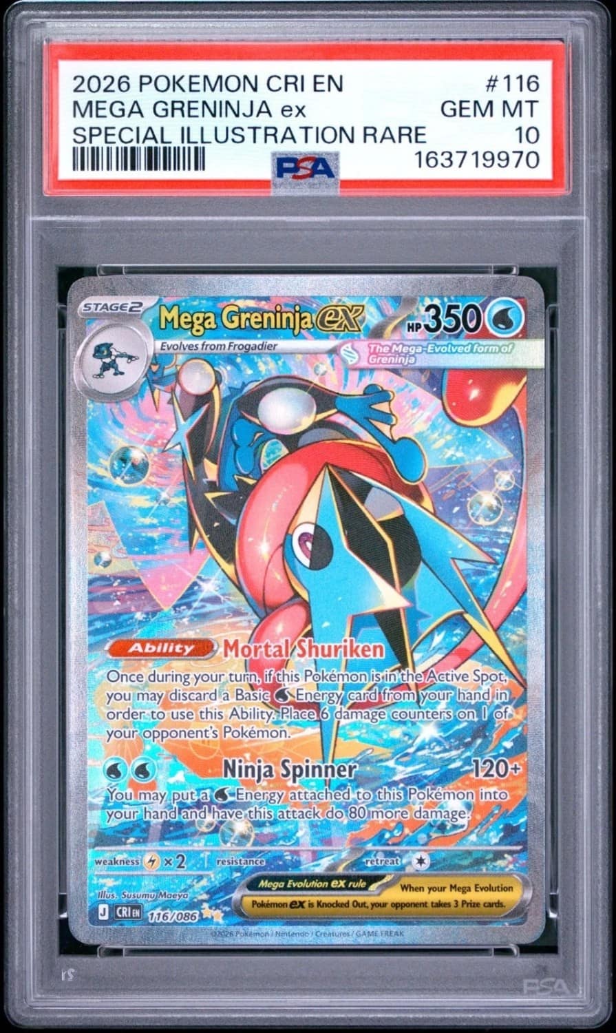 Mega Greninja Ex