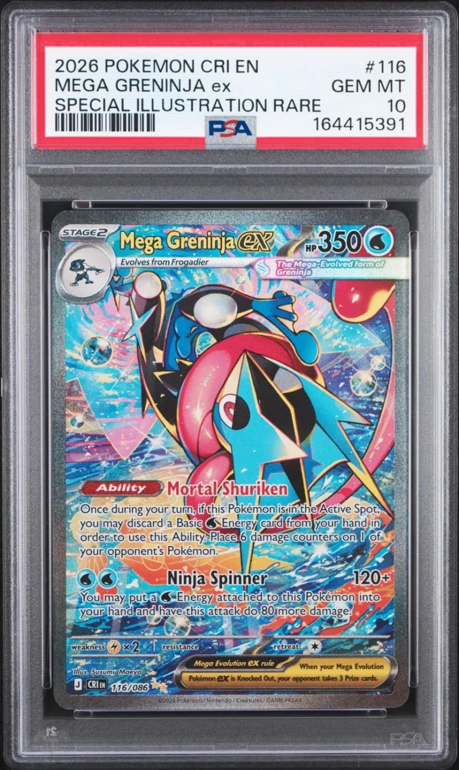 Mega Greninja Ex