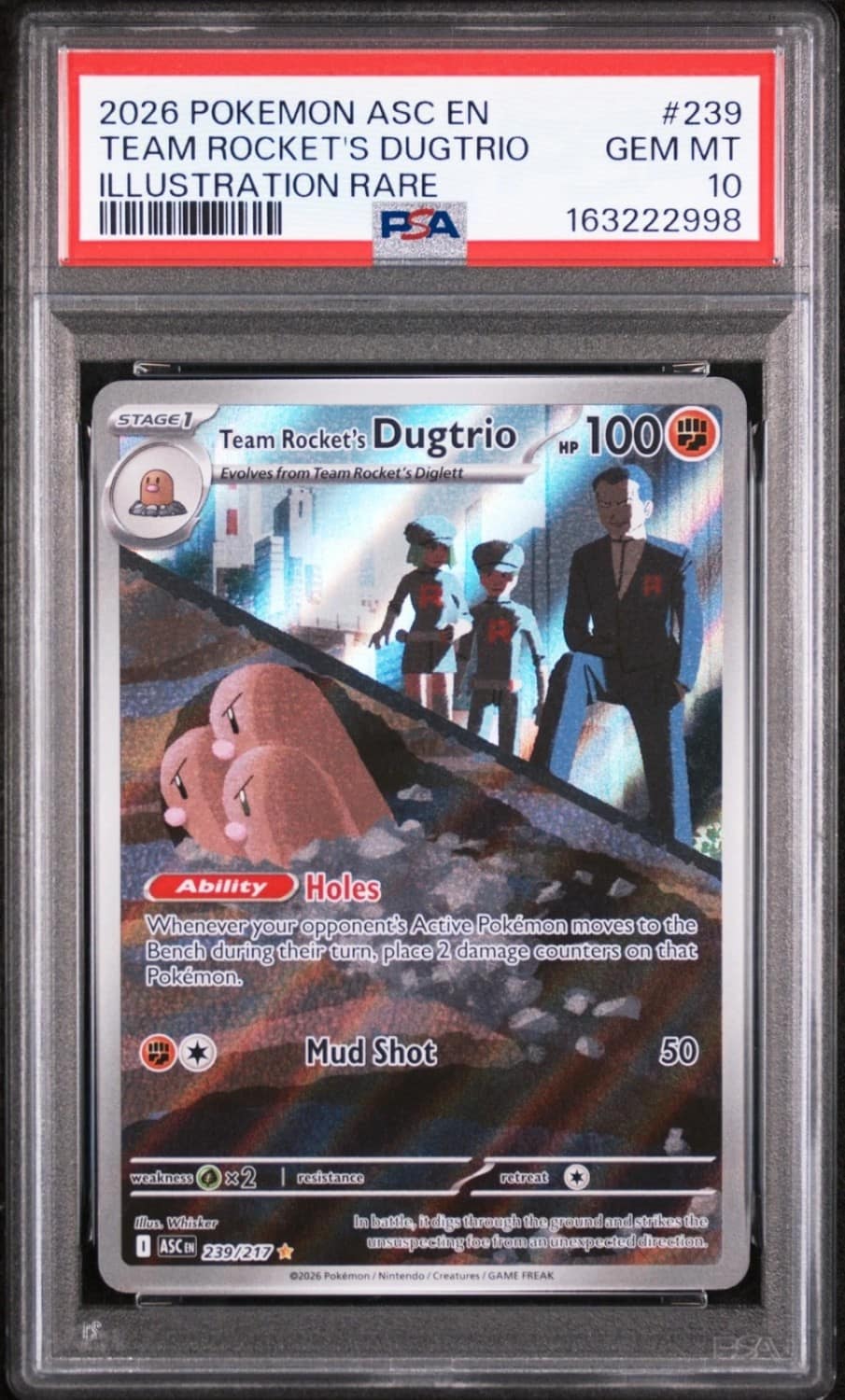 Team Rocket'S Dugtrio
