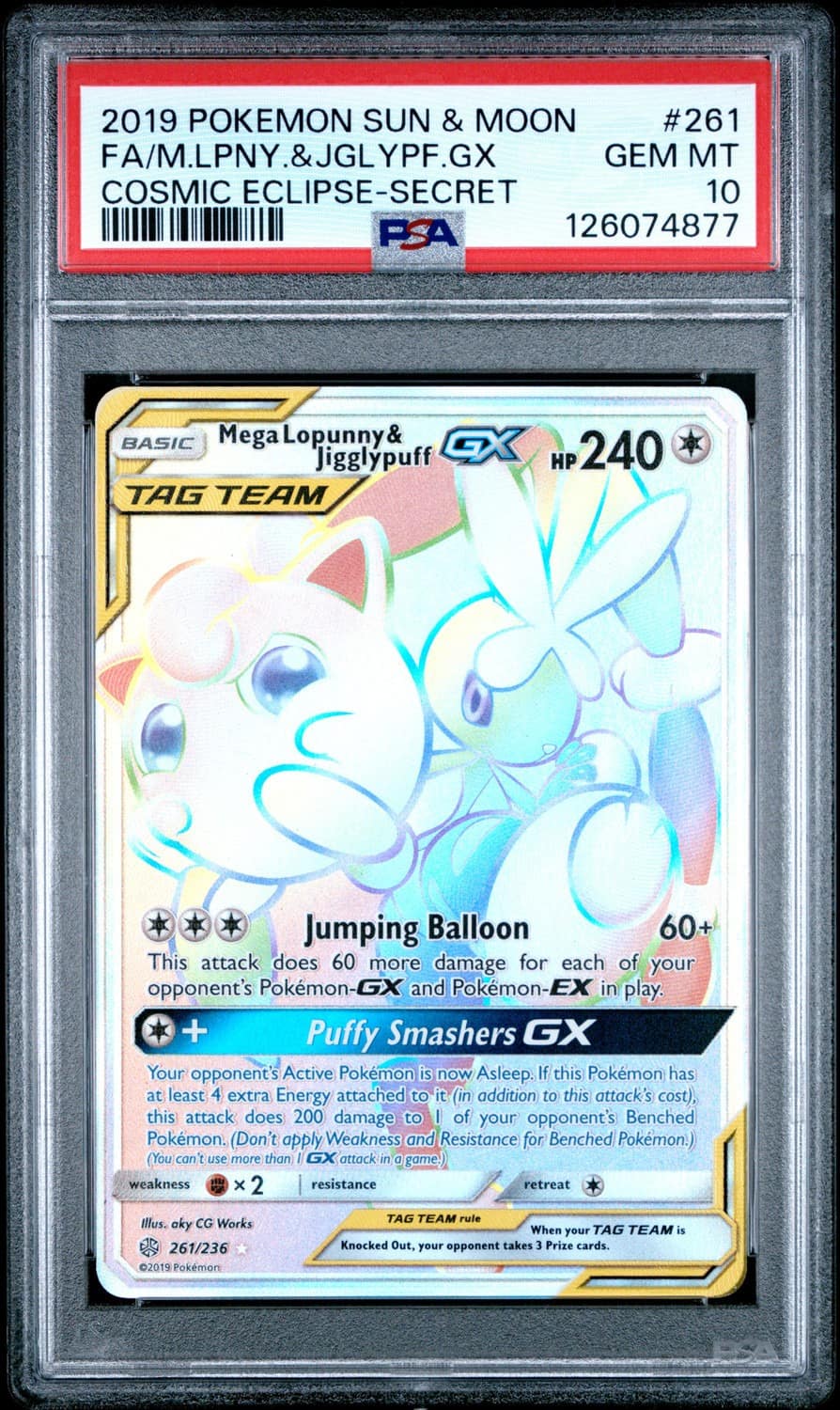 Mega Lopunny & Jigglypuff Gx