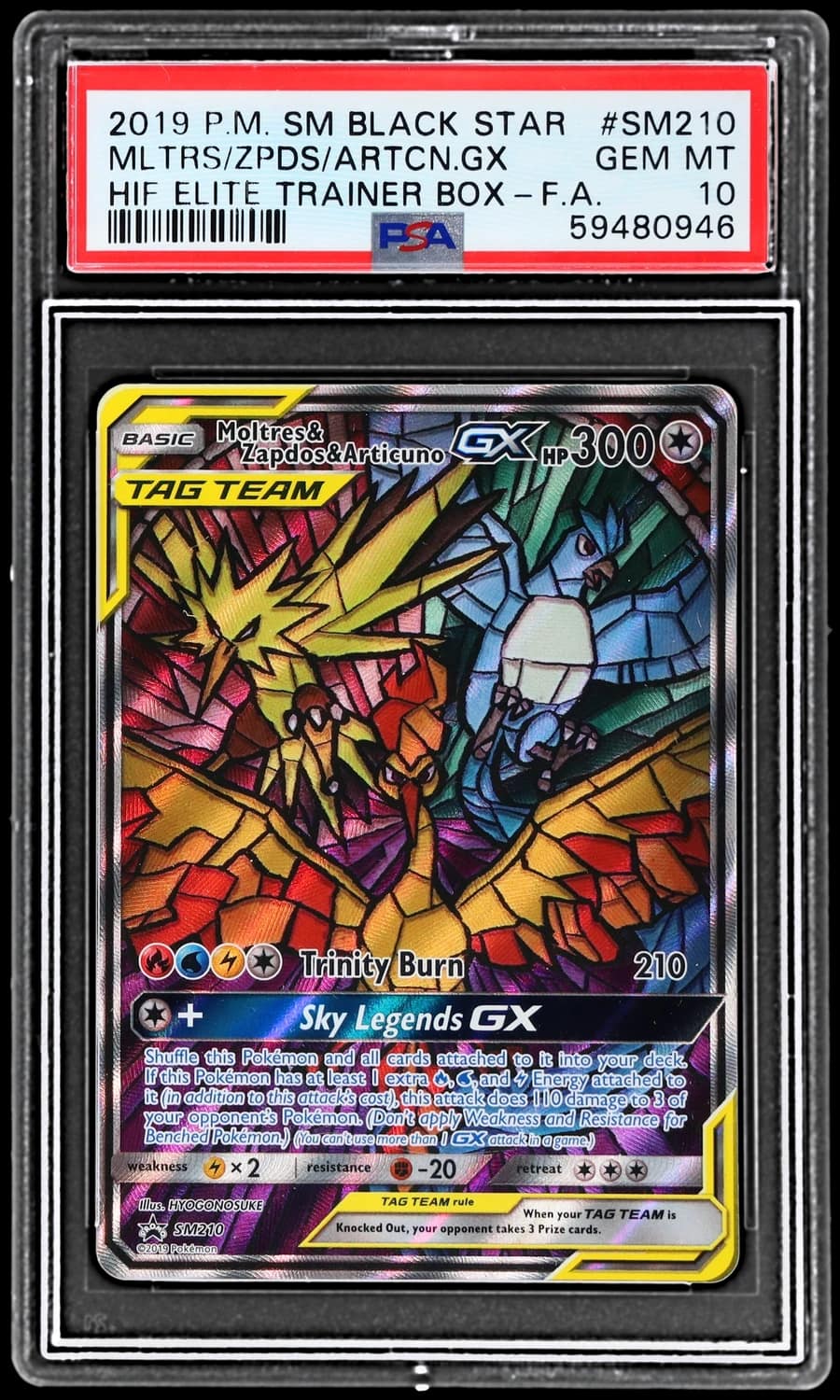Moltres & Zapdos & Articuno Gx