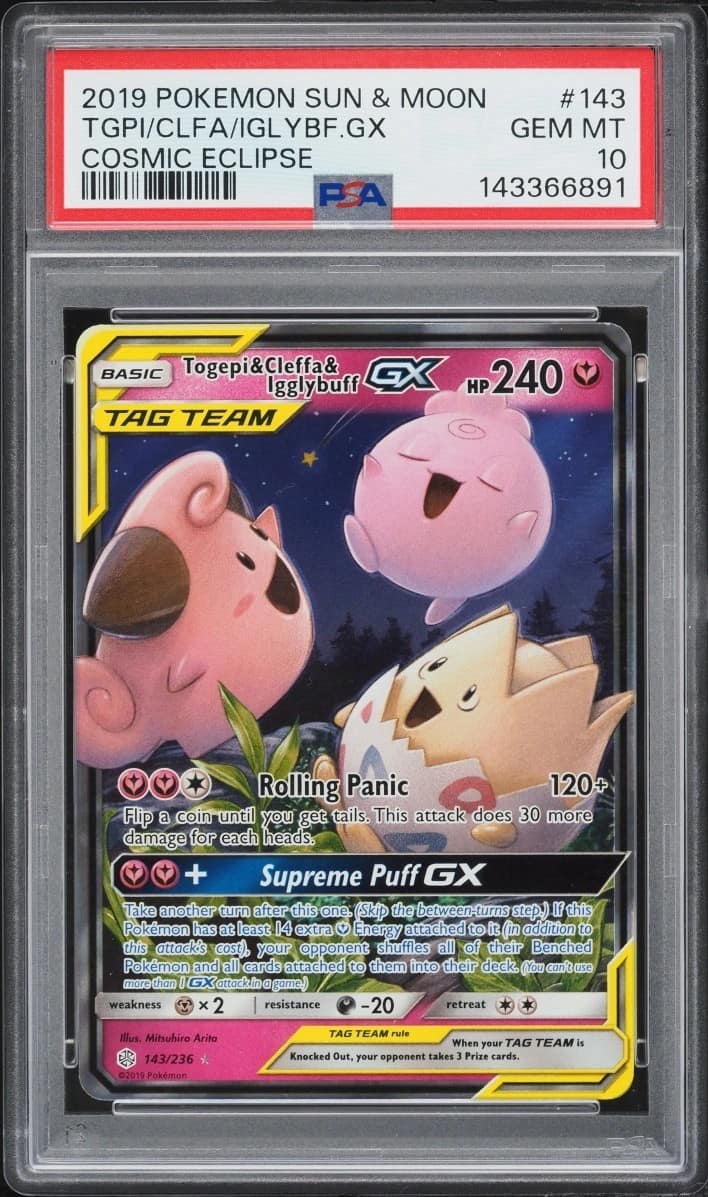 Togepi & Cleffa & Igglybuff Gx