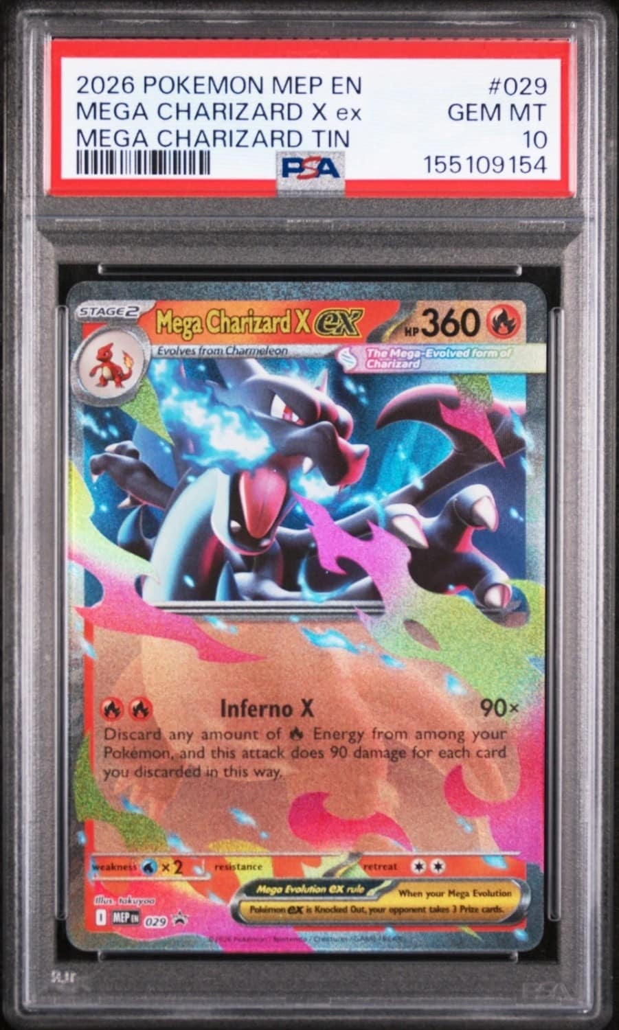 Mega Charizard X Ex