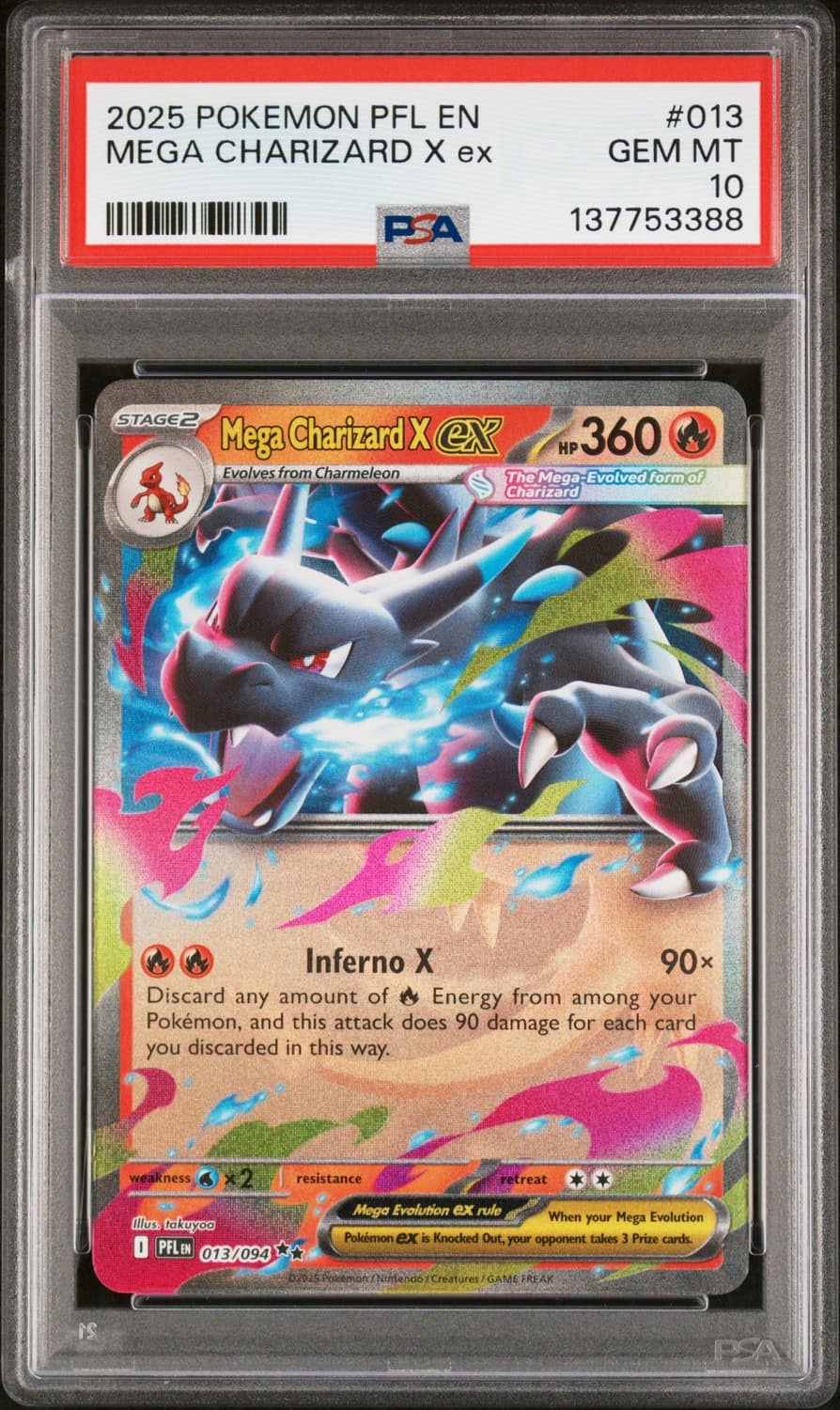 Mega Charizard X Ex