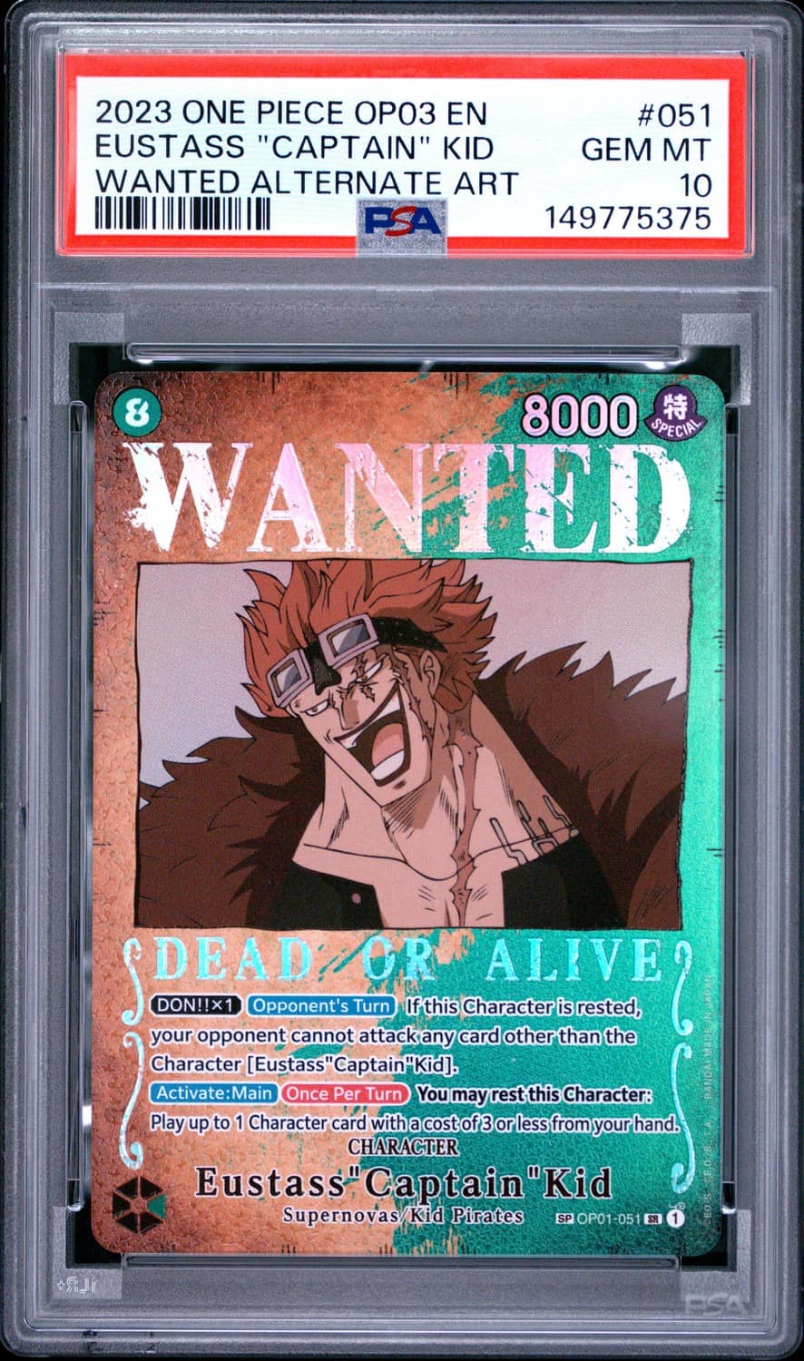 Eustass "captain" Kid