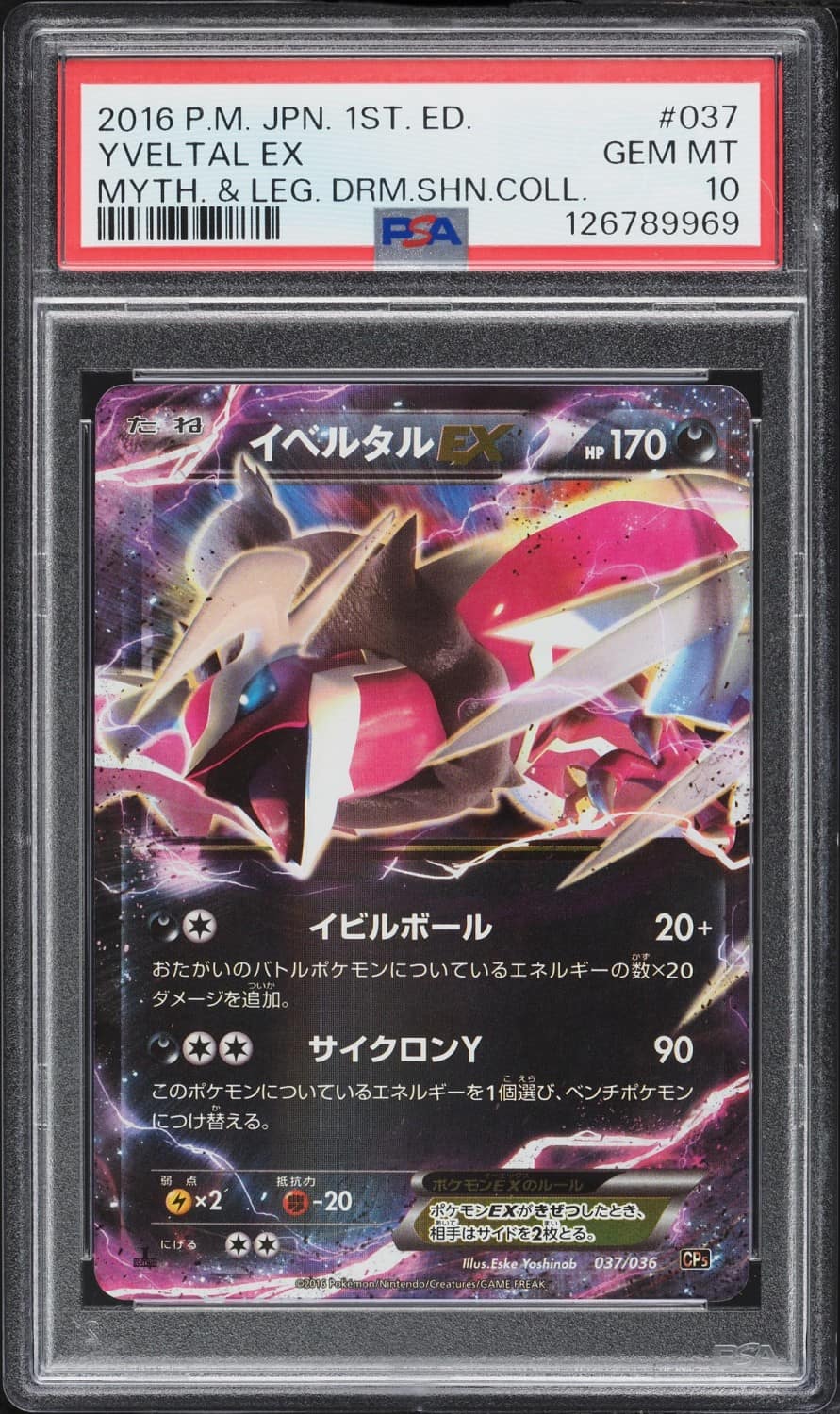 Yveltal Ex