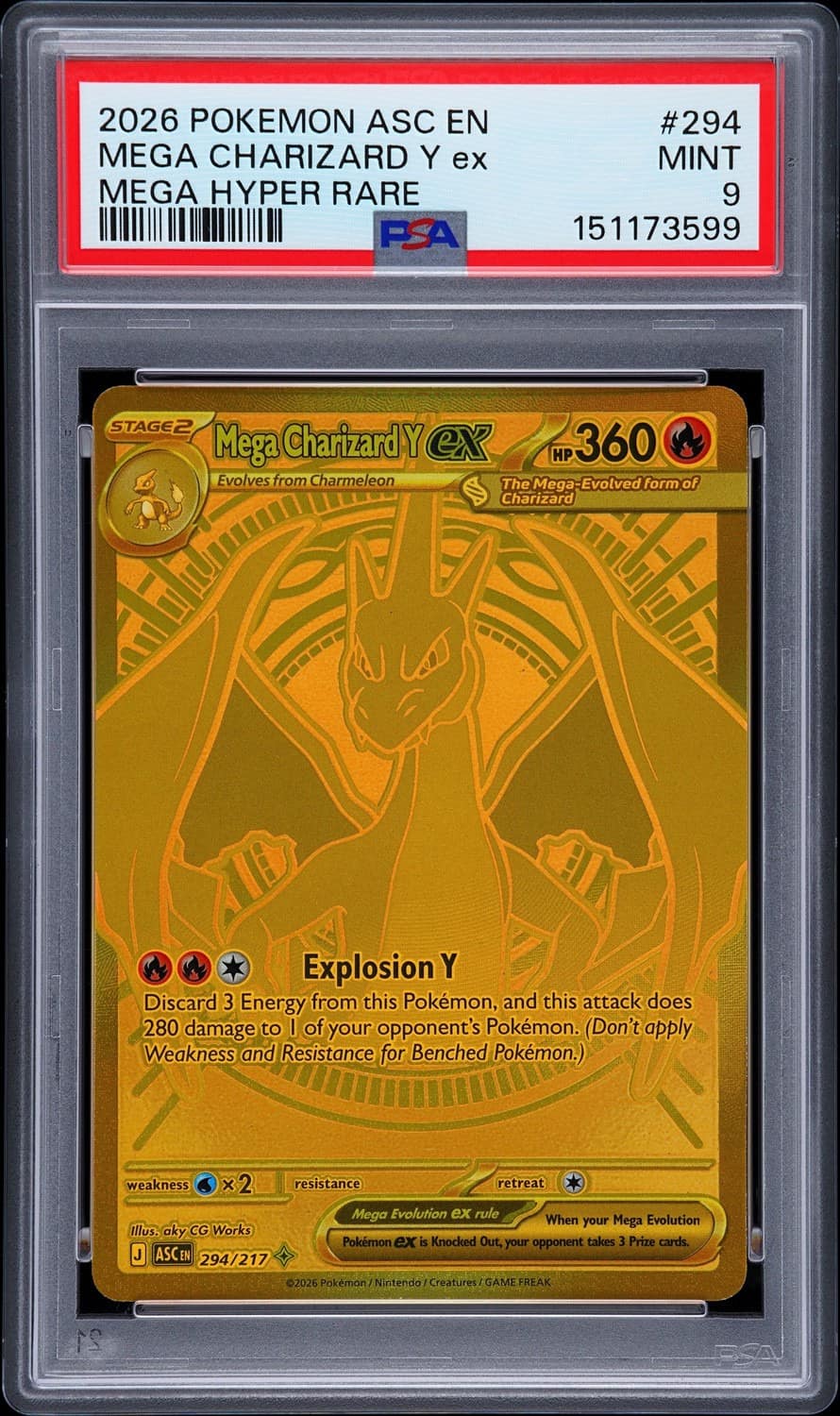 Mega Charizard Y Ex