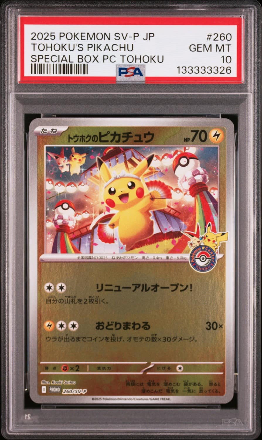 Tohoku'S Pikachu