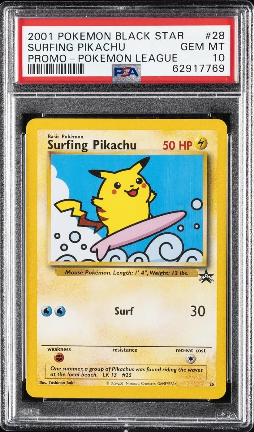 Surfing Pikachu