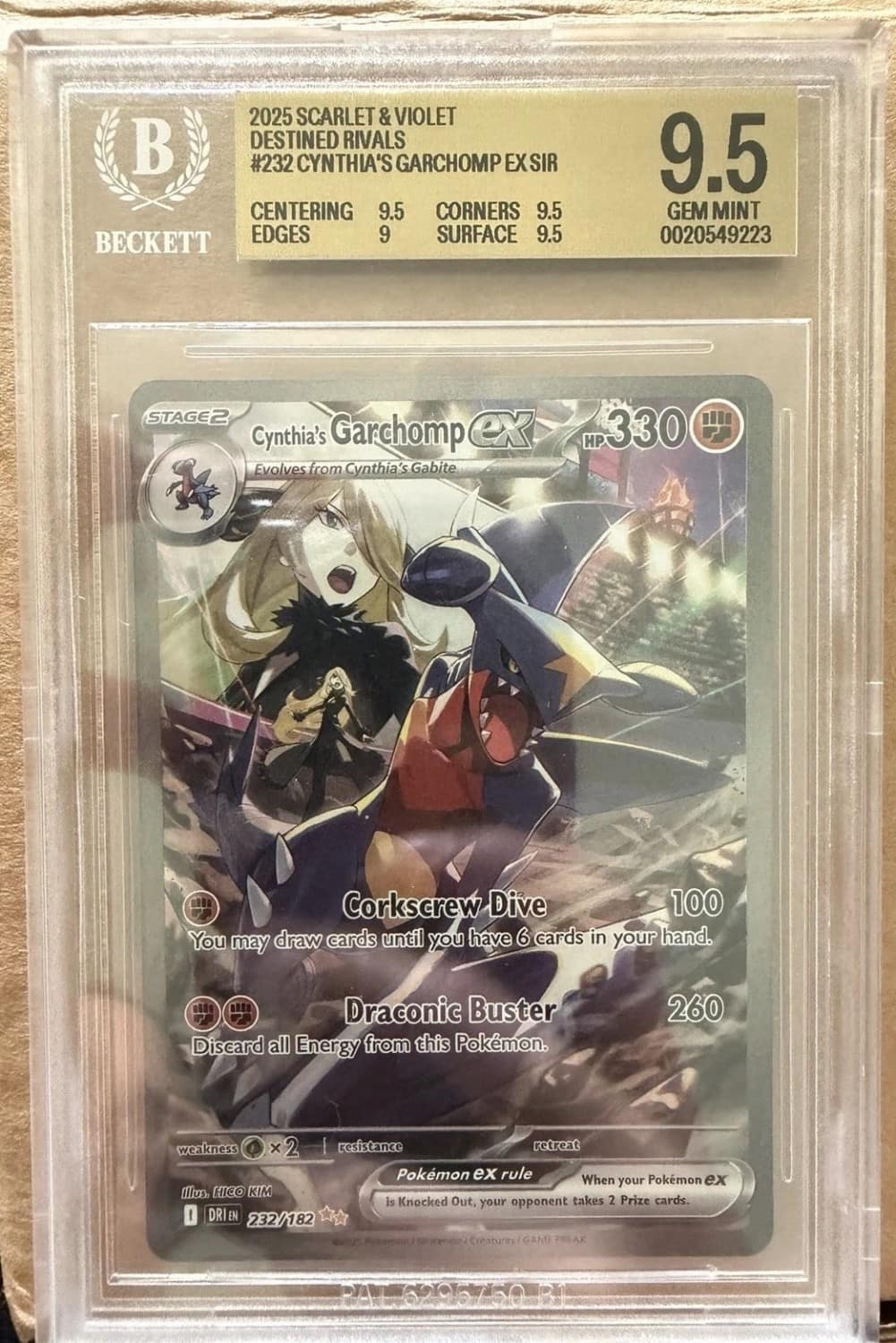 Cynthia'S Garchomp Ex