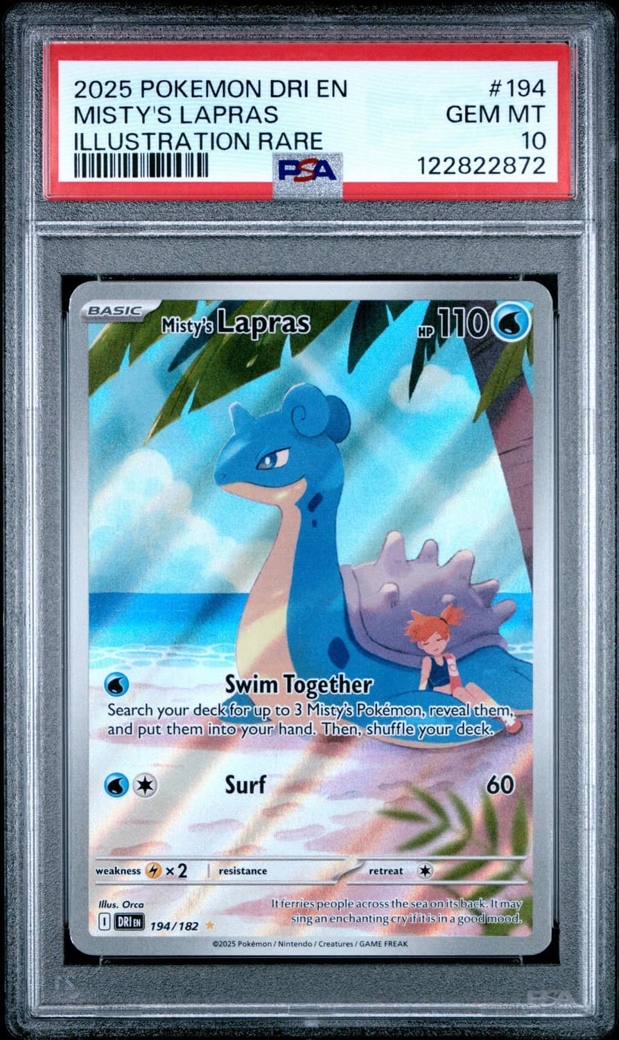 Misty'S Lapras