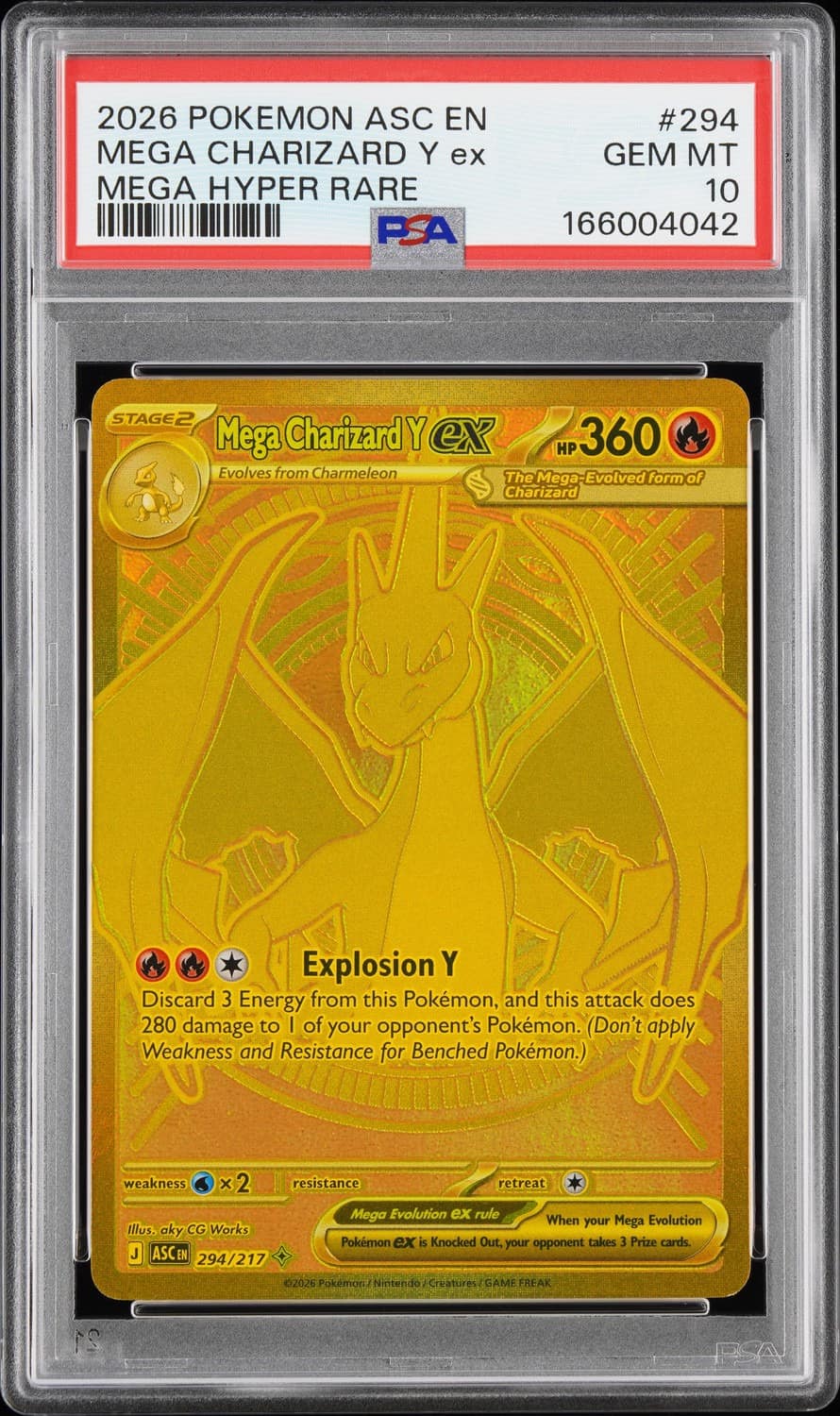 Mega Charizard Y Ex