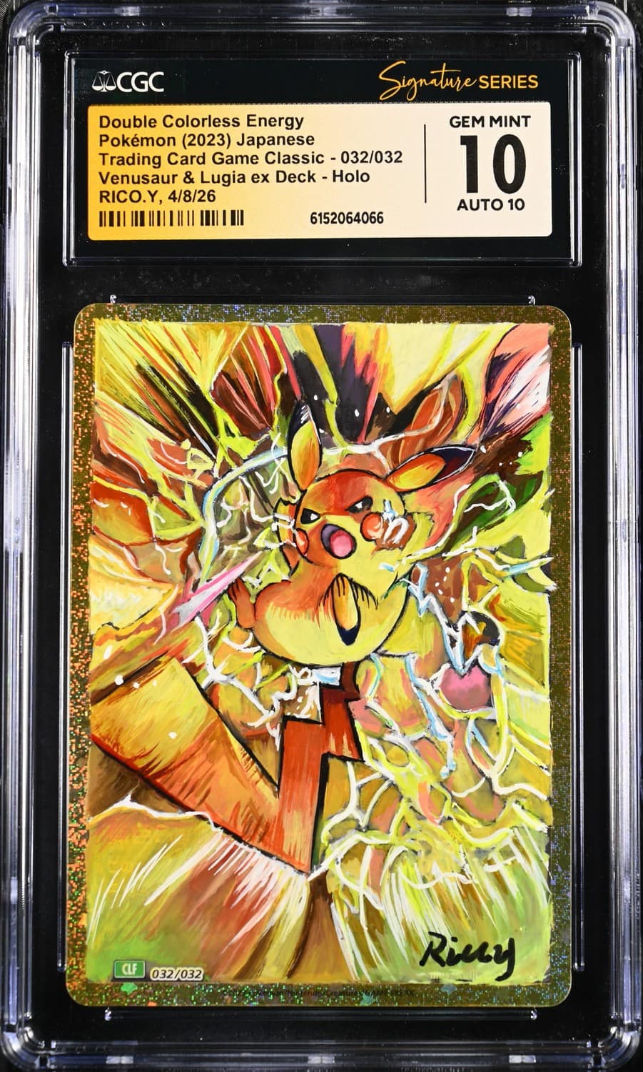 Double Colorless Energy