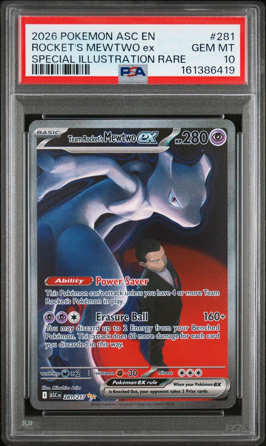 Rocket'S Mewtwo Ex