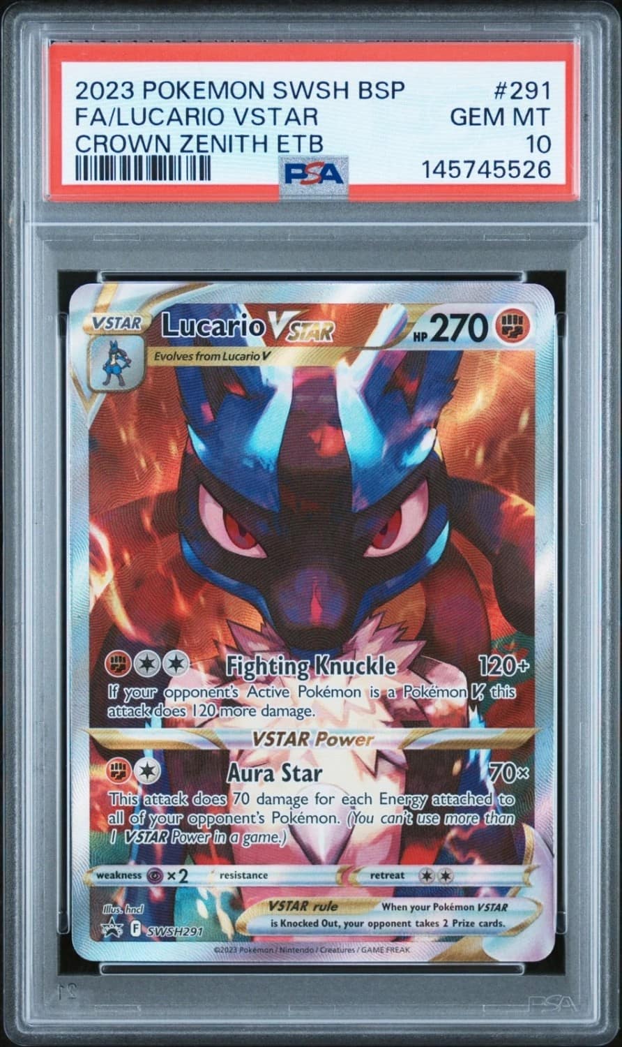 Lucario Vstar