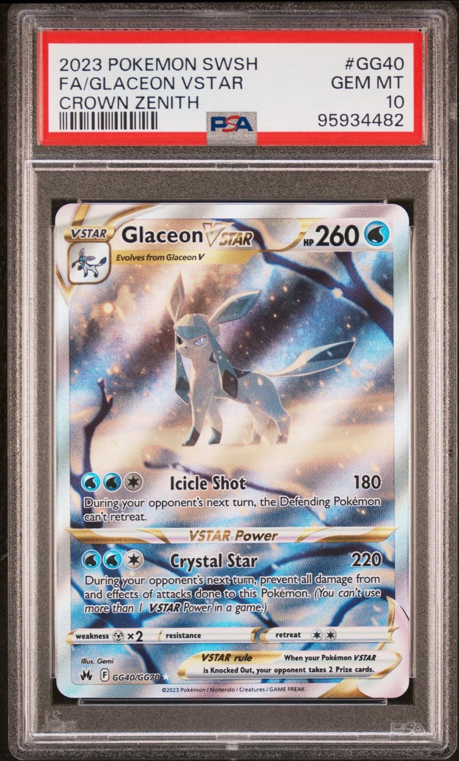 Glaceon Vstar