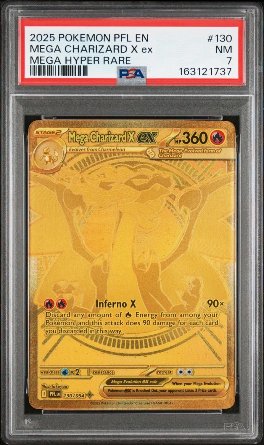 Mega Charizard X Ex