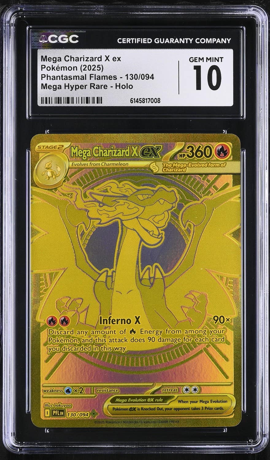 Mega Charizard X Ex
