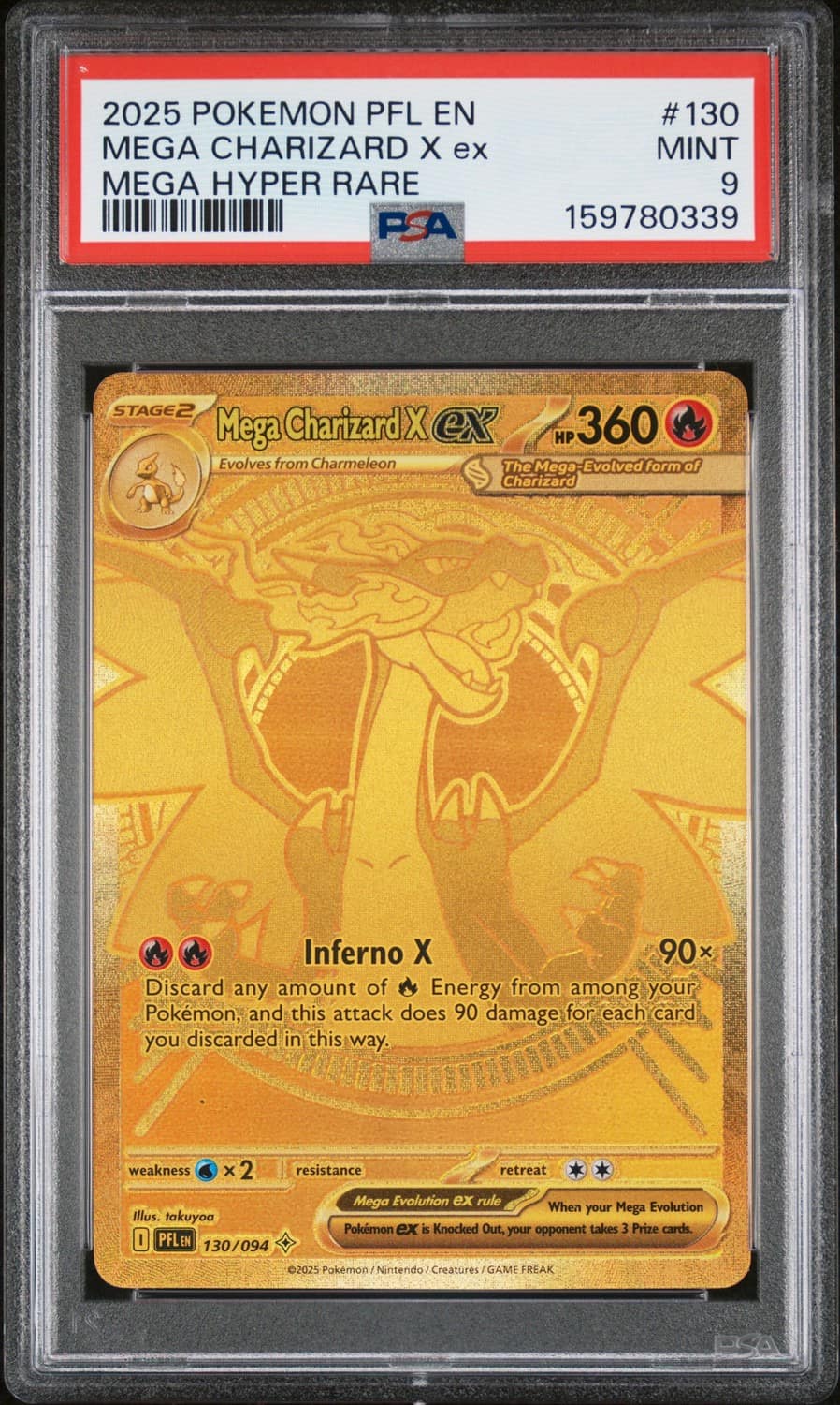 Mega Charizard X Ex