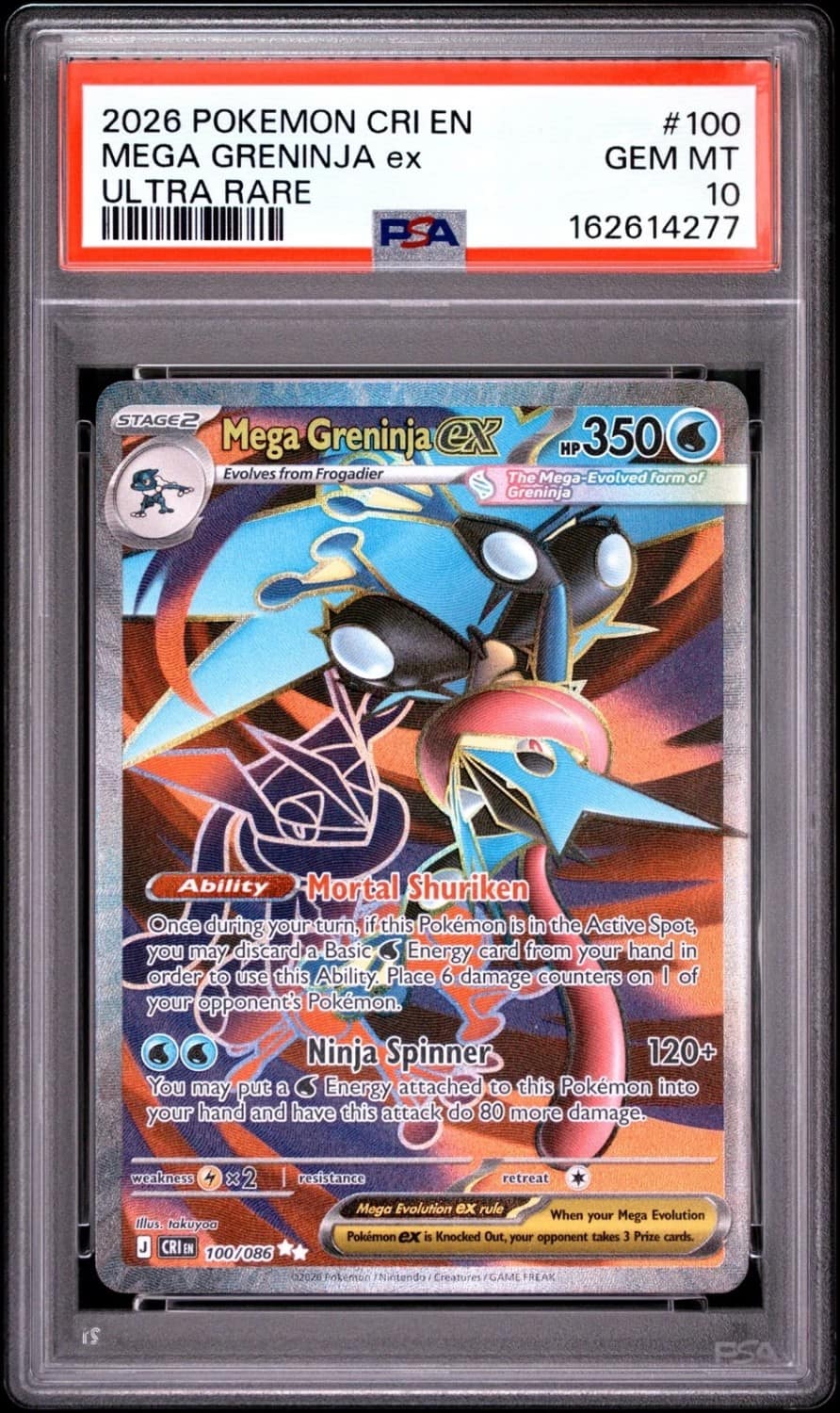 Mega Greninja Ex