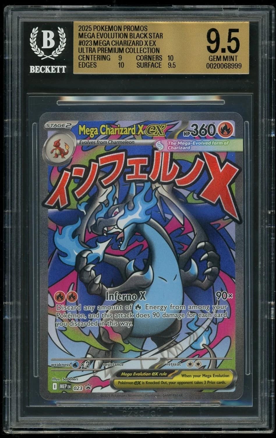 Mega Charizard X Ex