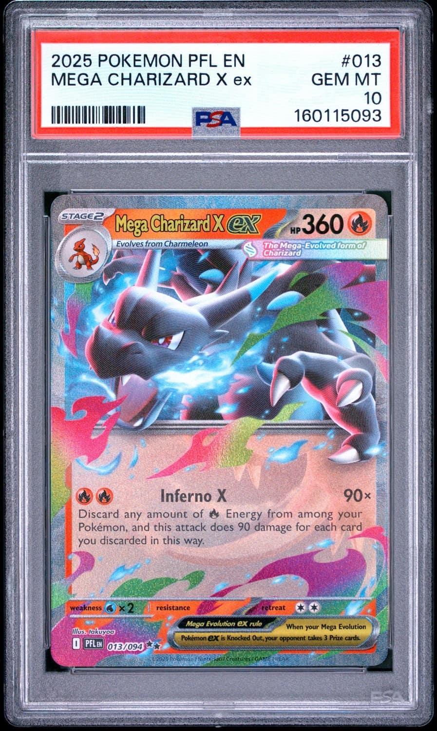 Mega Charizard X Ex